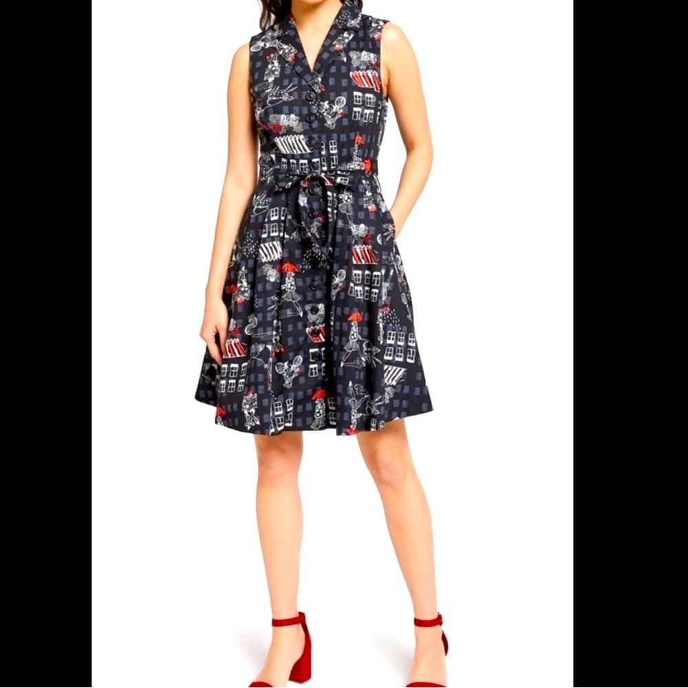 Modcloth Community Brunch Shirt Dress  US Women's Size Small‎